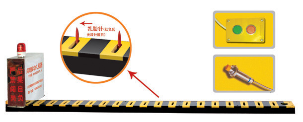 沧县V3嵌入式闯岗自动扎胎器/阻车器